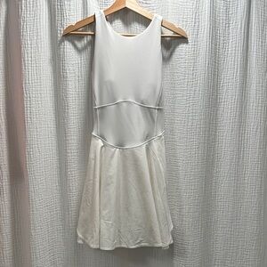 Lululemon Athletica White Mini Tennis Dress